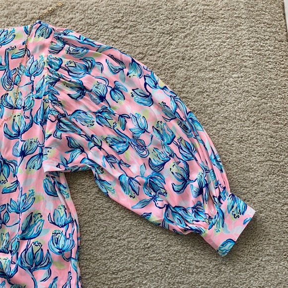 Lilly Pulitzer Maisel Top Sweet Pea - Picture 5 of 10